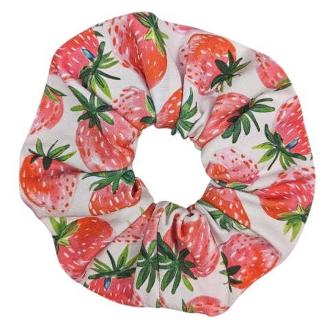 Scrunchie Truskaweczki Scrunchie Truskaweczki