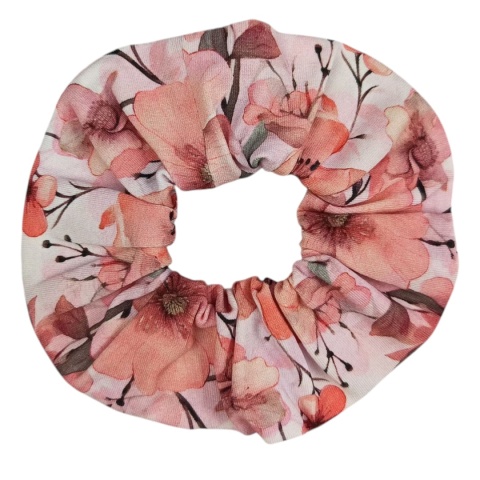 Scrunchie Kwiaty Jabłoni 2 Scrunchie Kwiaty Jabłoni 2