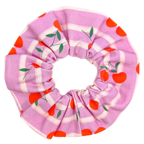 Scrunchie Wisienki Scrunchie Wisienki