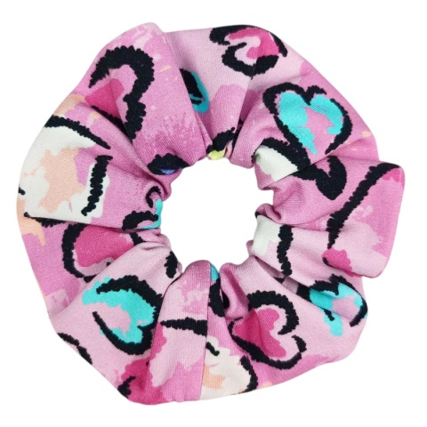 Scrunchie Serduszka Scrunchie Serduszka