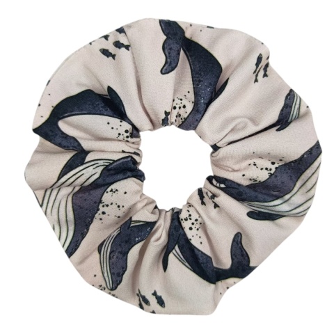 Scrunchie Wieloryby Scrunchie Wieloryby