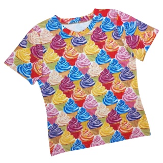 T-shirt damski Babeczki