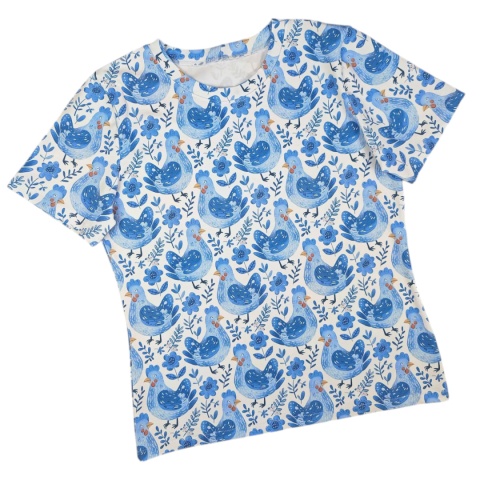 T-shirt damski Chabrowe Kurki
