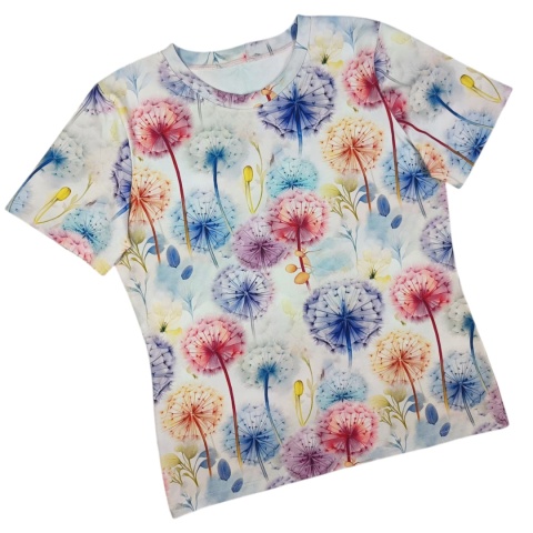 Zestaw t-shirt Dmuchawce + Spódnica Maxi Buraczek rozmiar M Zestaw t-shirt Dmuchawce + Spódnica Maxi Buraczek rozmiar M